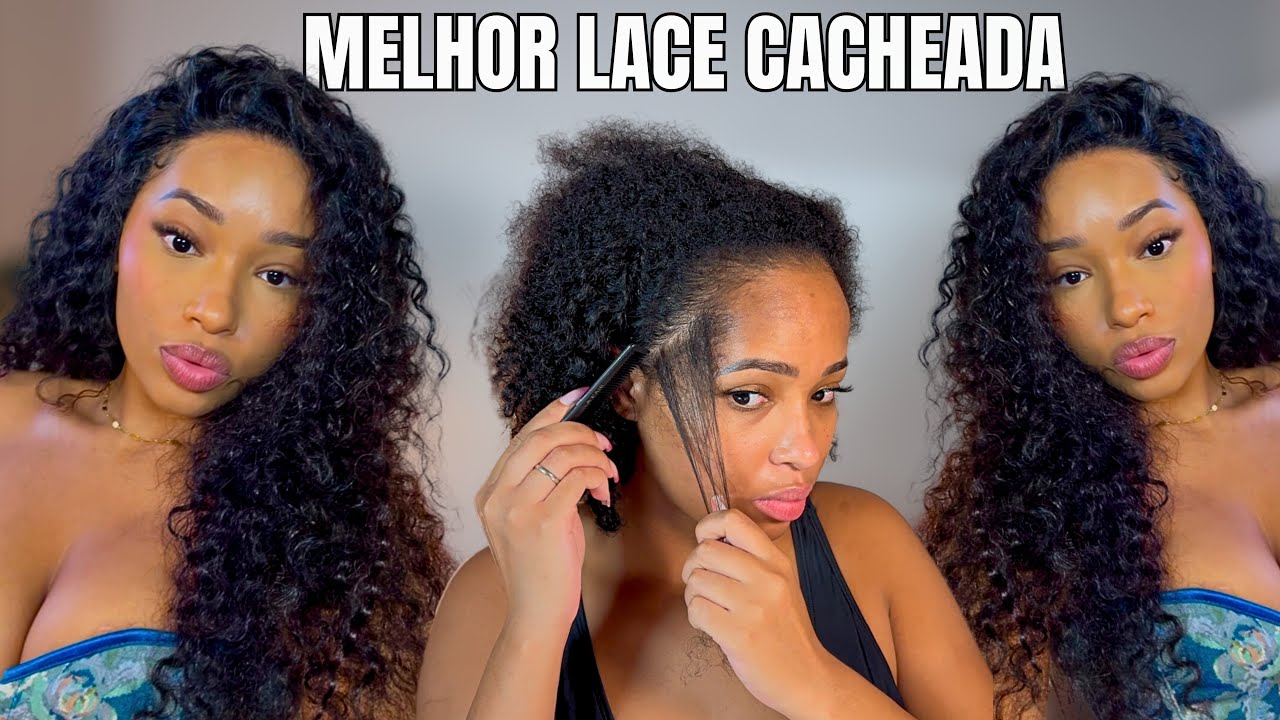 MINHA PRIMEIRA LACE HUMANA CACHEADA ✨🩷 Aplicação + Review | Arrasem com @Ula Hair 💁🏽‍♀️