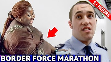 Pregnant Passenger Raises Suspicion At The Airport! | Border Force UK Marathon