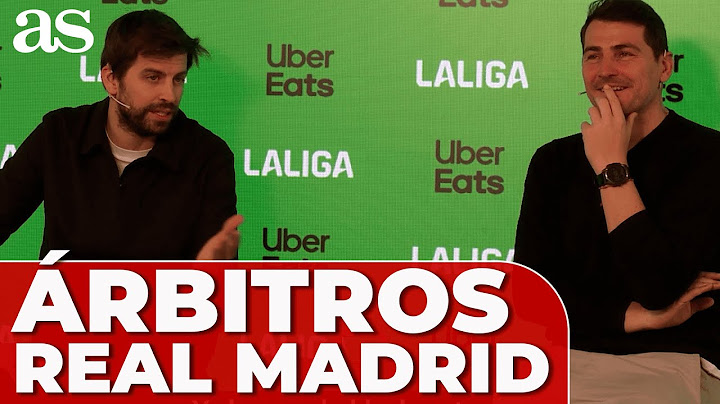 PIQUÉ y CASILLAS OPINAN del COMUNICADO del REAL MADRID contra los ÁRBITROS