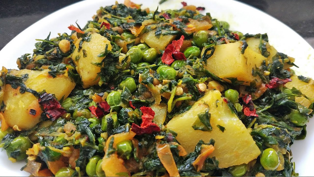 Aloo methi dry