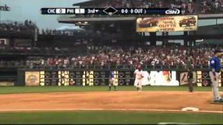 2009/07/21 Rollins' leadoff dinger
