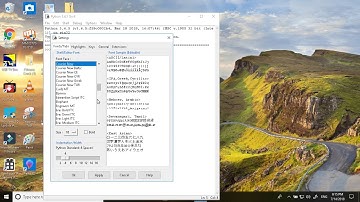 How to increase font size in python shell IDLE