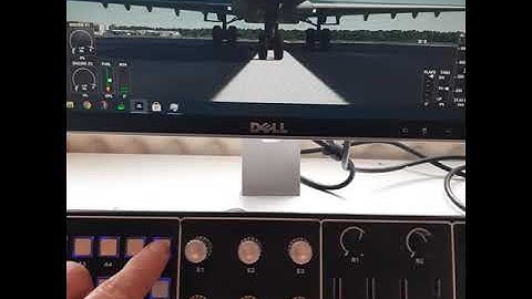 Aerosoft HowTo : CRJ Tiller steering - VRinsight TT panel