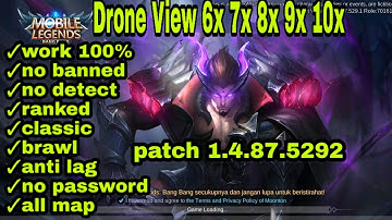 Update Drone View Mobile Legends Terbaru YU ZHONG Patch 1.4.87.5292