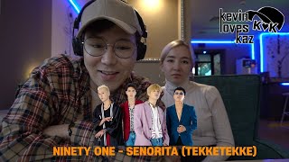 Кореец смотрит клип Ninety one. Реакция на клип Ninety one - Senorita (Tekke-tekke)  Q-POP 인기그룹(너목보)