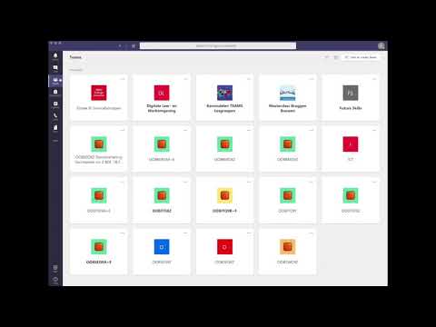 Uitleg Microsoft Teams