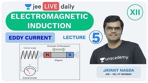 JEE Mains: Electromagnetic Induction - Lecture 5 | Unacademy JEE  | IIT JEE Physics | Jayant Nagda