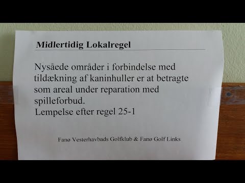 Hvor finder jeg lokalregler i golf? Hvor finder jeg lokalregler i golf?