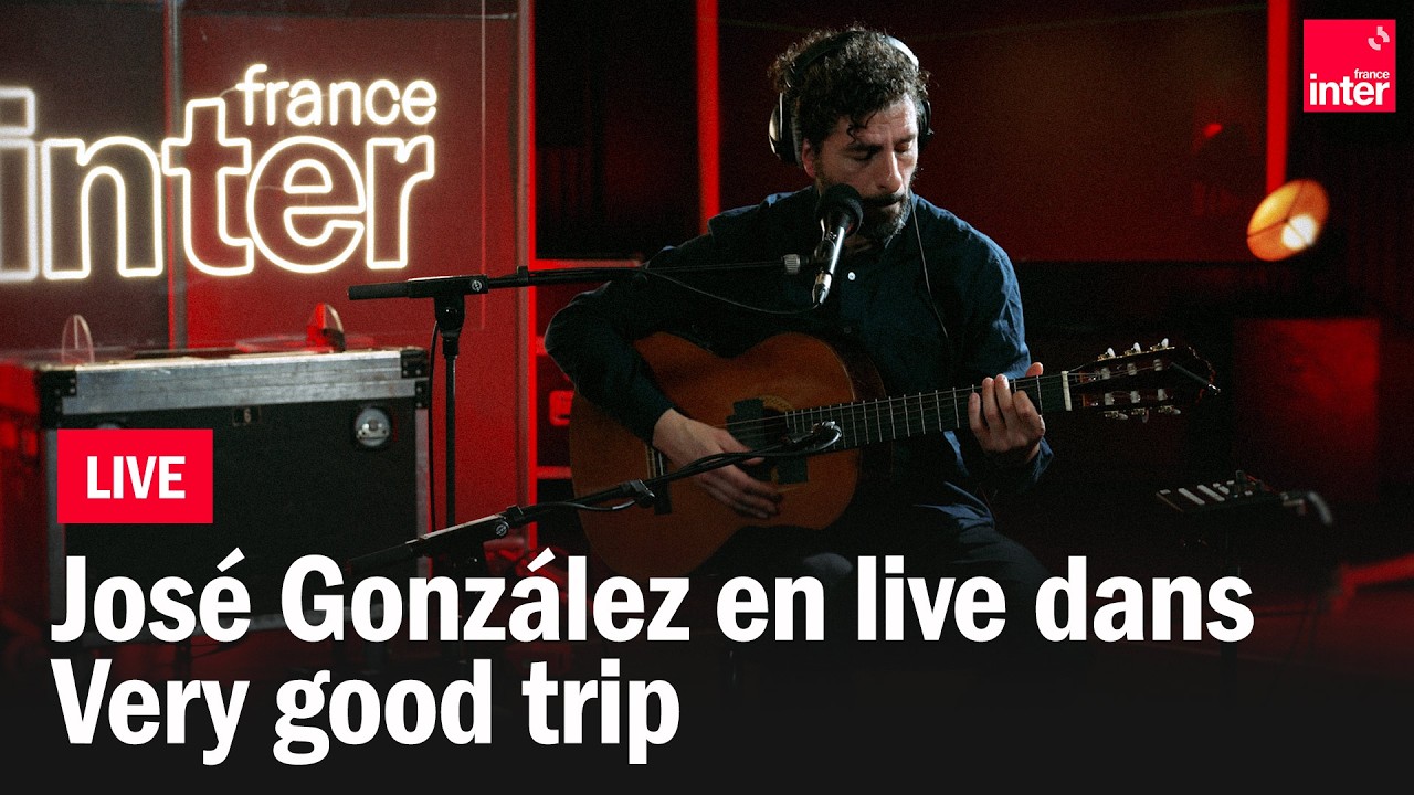 José González en live dans "Very good trip" pour son nouvel album "Against The Dying Of The Light"