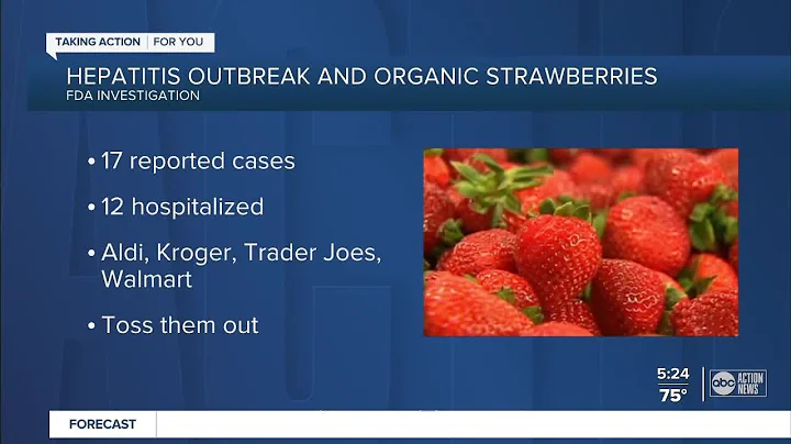 FDA investigating hepatitis A outbreak possibly linked to organic strawberries - DayDayNews