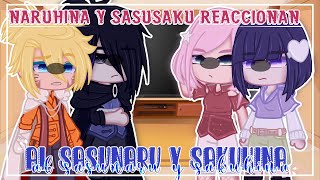 ¨- NaruHina y SasuSaku (AU no canon) reaccionan a SasuNaru y SakuHina// mi AU // GC //