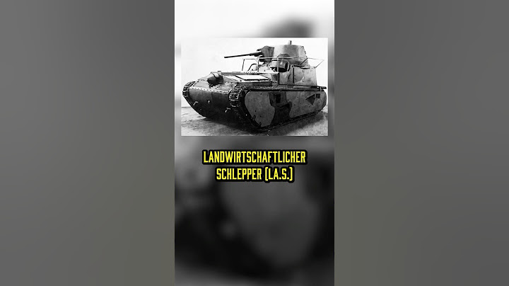 Panzerkampfwagen I. - Mehr Traktor als Panzer?