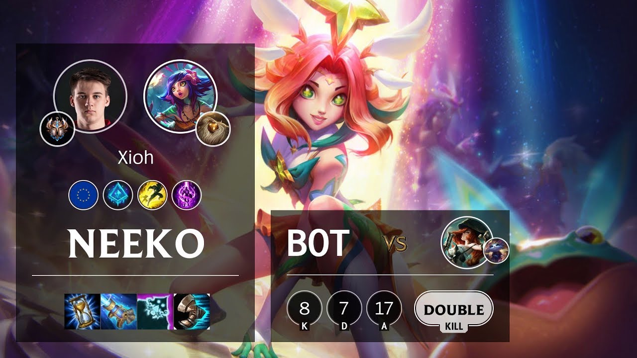Neeko Bot vs Miss Fortune - EUW Challenger Patch 10.6