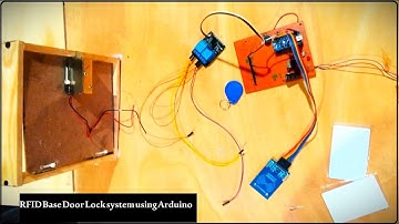 RFID Base Door Lock System Using Arduino || Arduino projects