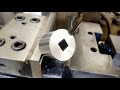 Come fare un buco quadrato - How to make a square hole