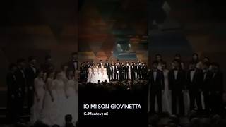 C. Monteverdi : Io mi son giovinetta (The Grand Prize 10th Anniversary)