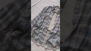 KEMEJA FLANNEL AESTHETIC || SPILL DI KOMENTAR VIDEO