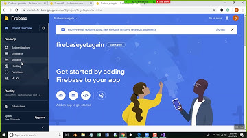 ASP.Net Programming - FireBase Tutorial - 4/16/2020