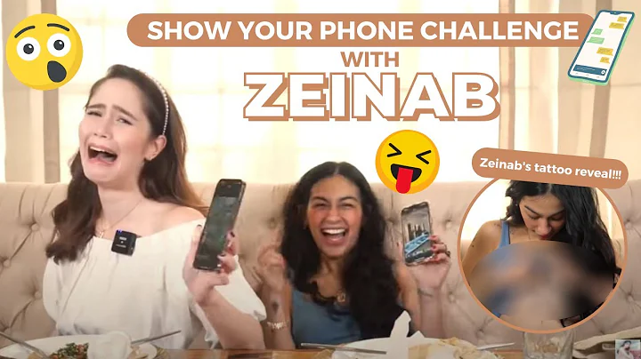 SHOW YOUR PHONE CHALLENGE with ZEINAB HARAKE | Jessy Mendiola