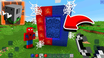 HOW to Make a PORTAL to the Spider Man in Craftsman: Building Craft