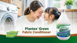Plantex® Green Fabric Conditioner #PlantexGreen #EcoFriendly #GreenLaundry #SustainableHome