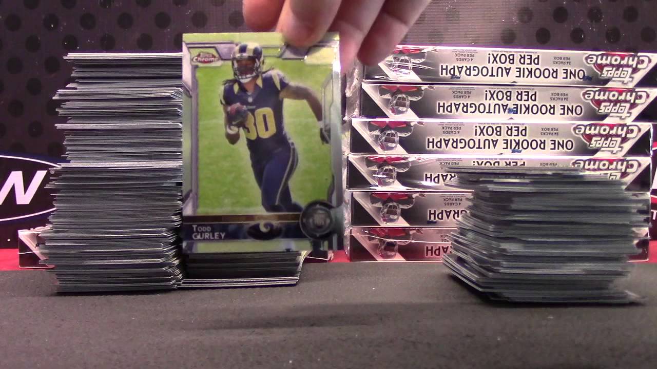 Коллекционная футбольная коллекция Topps Chrome 2015 года, 12 карточек, GB #1 ONE