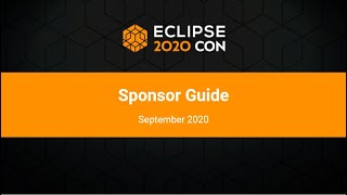 EclipseCon Sponsor Guide