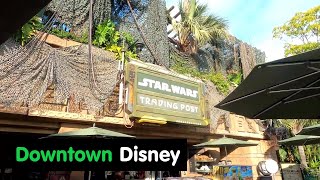 Downtown Disney Hollywood | Star Wars Trading Post | Store Tour Clothing Toys And Lightsaber