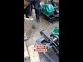 Wood splitter machine rural wood splitting @Douyin Assistant @Douyin Laikexi