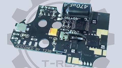 T238二代水彈槍電子火控系統 T238 gel ball blaster Gen II electronic fire control system