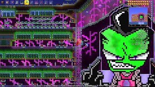 My Terraria 1.4.4 All Items Map!