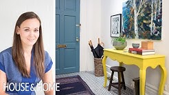 Interior Design – Must-See Entryway Makeover With Paint 