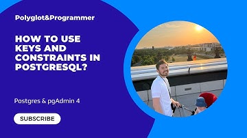 How to use Keys and Constraints in Postgresql?