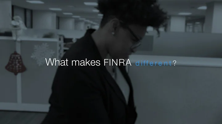 Why FINRA