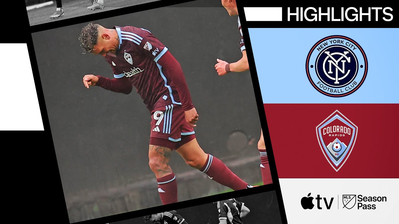 Video highlights for New York City FC 0-2 Colorado Rapids