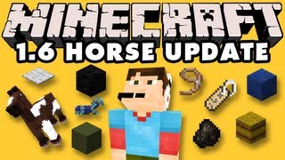 Minecraft 1.6 - New Stuff! (Horse Update)