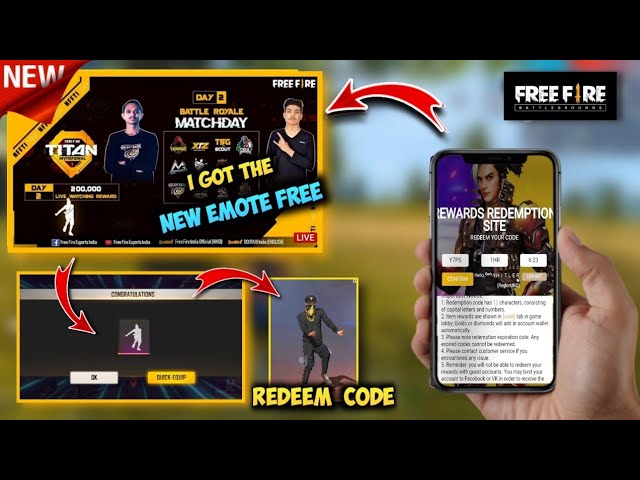 How do Free Fire codes and rewards work? - Dot Esports