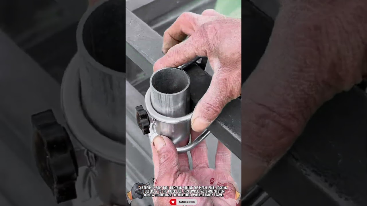 Универсальный зажим-держатель для крепления вспомогательных аксессуаров к трехколесным