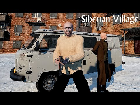 ПЕРВЫЙ ДЕНЬ В СИБИРСКОЙ ДЕРЕВНЕ Прохождение Siberian Village на русском языке #1