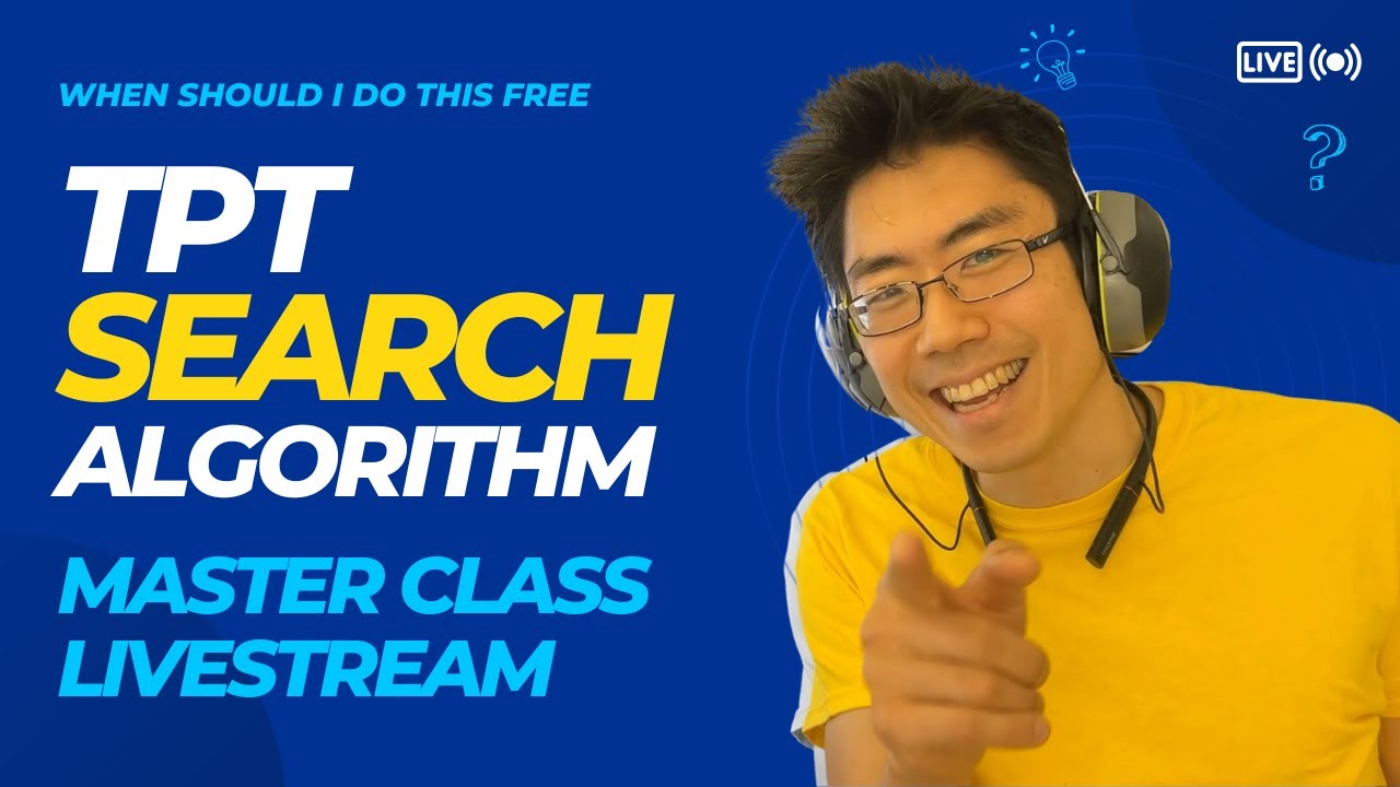TPT Search Algorithm Changes: When should I do this Livestream ...