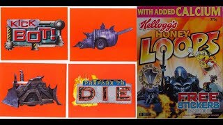 What's In The Box? - 2001 Kelloggs Honey Loops & Corn Pops Cereal Robot Wars