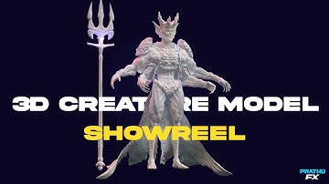 Creature Showreel 2025 | 3D Character & ZBrush Sculpting Portfolio