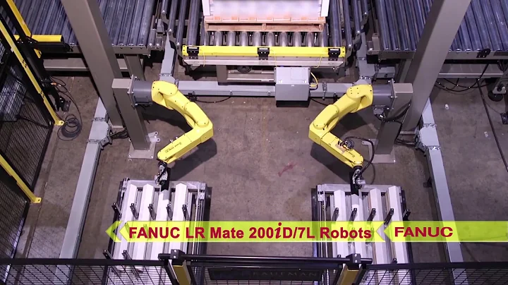 Dual Case Robotic Palletizing System with Corner Board Stretch Wrapper - Kaufman Engineered Systems