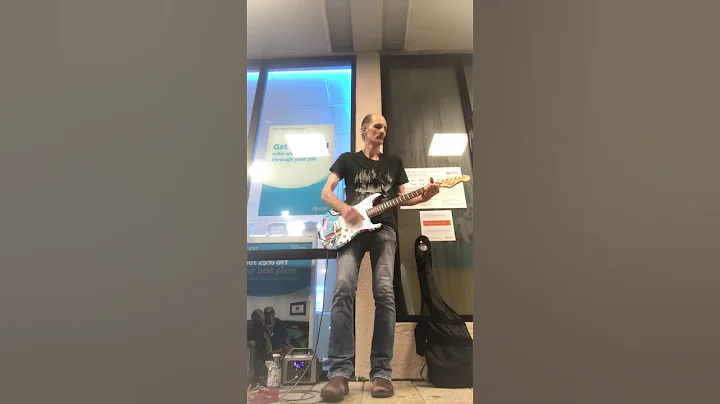 Busking High & Dry🔑💼Radiohead 🚻 2018 Squier Bullet HT Strat!😎@BuskAGroove