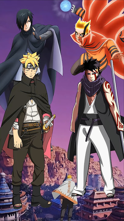 Sasuke and Boruto vs Naruto and Kawaki | #boruto #sasuke #naruto #kawaki