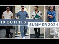 10 Latest Summer Outfit Ideas For Men 2024 | Men's Fashion