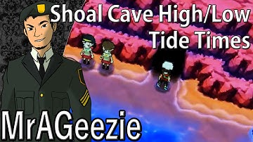 Shoal Cave High Tide and Low Tide Times: Pokemon Alpha Sapphire and Omega Ruby [ORAS]