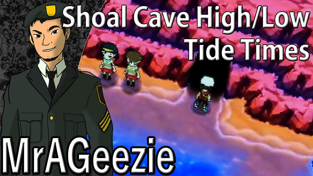 Pokemon Ruby, Sapphire and Emerald :: Map of Shoal Cave