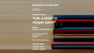 Download Lagu [LIVE]AJAL, & REZEKI DI TANGAN SIAPA ? - Ustadz Ali Hasan Bawazier