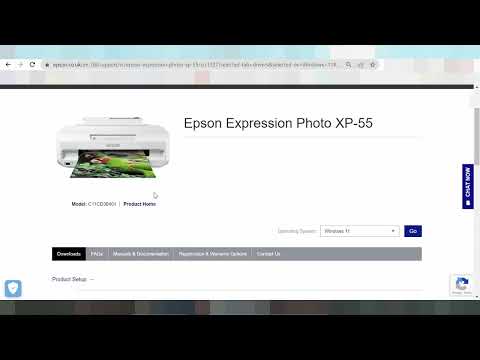 Epson Expression Photo XP-55 Download Windows 11 Setup Instruction Wifi Install